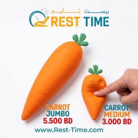 CARROT SQUISHI (( JAMBO - MEDIUM ))
