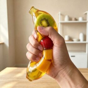 Banana Squeezing Squishi